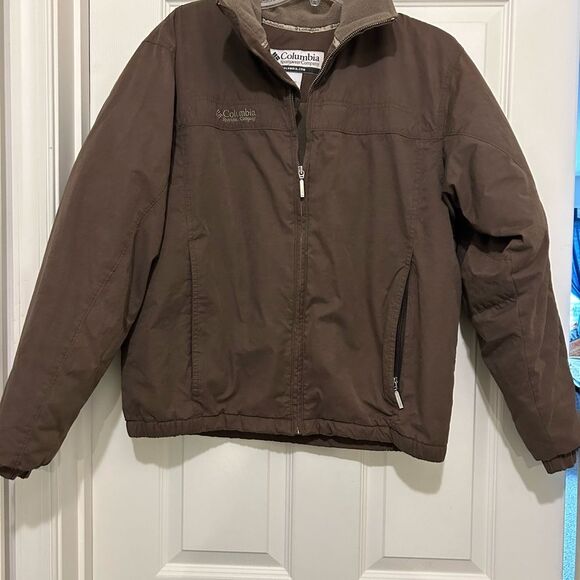 Columbia Sportswear men’s Brown Lined Jacket Size M